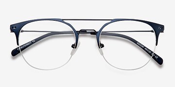 Bleu marine  Ascent -  Légèreté Métal Lunettes de vue