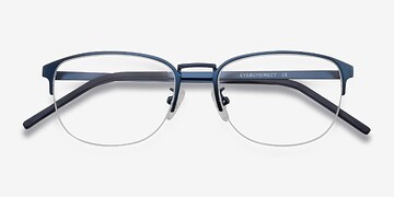 Bleu marine  Silox -  Coloré Métal Lunettes de vue