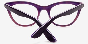 Purple/Tortoise Ellie -  Acétate Lunettes de vue