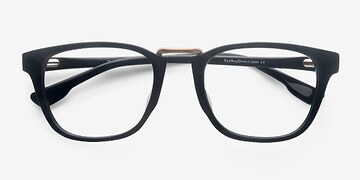 Noir Dandy -  Classiques Plastique Lunettes de vue