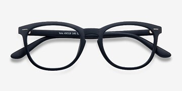 Matte Navy Yolo -  Geek Plastique Lunettes de vue