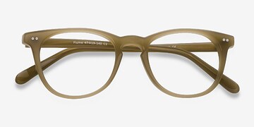 Taupe Flume -  Classiques Plastique Lunettes de vue