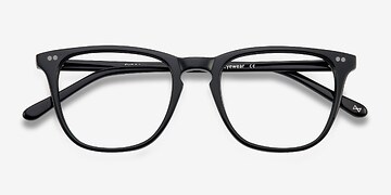 Jet Black Exposure -  Vintage Acétate Lunettes de vue