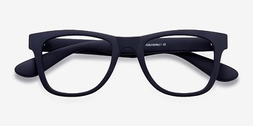 Matte Navy Project -  Plastique Lunettes de vue