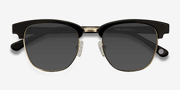 Noir Somebody New -  Vintage Acetate, Metal Lunettes de soleil