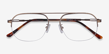 Bronze Carlson -  Vintage Acetate, Metal Lunettes de vue