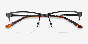Noir Jasper -  Métal Lunettes de vue