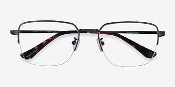 Gunmetal James -  Légèreté Titanium Lunettes de vue