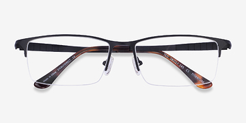 Matte Black Ted -  Titanium Lunettes de vue