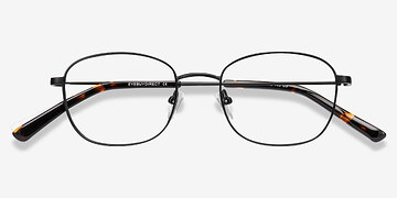 Noir Fortune -  Légèreté Métal Lunettes de vue