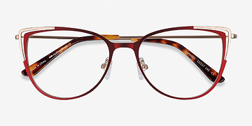 Red & Gold Garance -  Mode Métal Lunettes de vue
