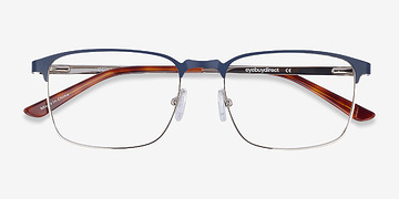 Bleu marine  Oswald -  Classiques Métal Lunettes de vue