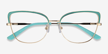 Aqua Gold Marina -  Coloré Métal Lunettes de vue