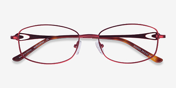 Burgundy Maggie -  Métal Lunettes de vue