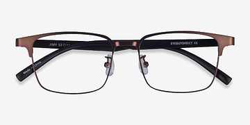 Matte Coffee Black Jimy -  Plastique Lunettes de vue