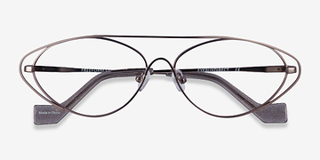 Gunmetal Freeform -  Métal Lunettes de vue
