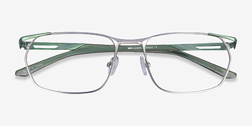 Silver Green Careerist -  Métal Lunettes de vue