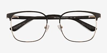 Black Silver Whir -  Métal Lunettes de vue