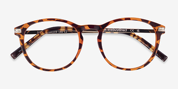 Brown/Tortoise Daphne -  Mode Plastic, Metal Lunettes de vue