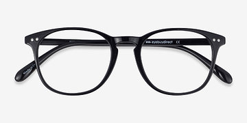 Noir Record -  Plastique Lunettes de vue