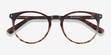 Brown Floral Fleury -  Acétate Lunettes de vue