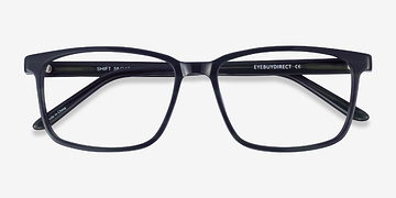 Green Black Striped Shift -  Acétate Lunettes de vue