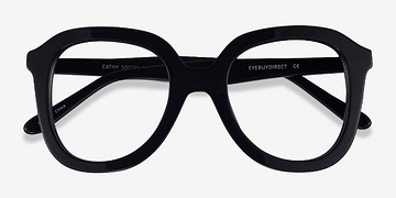 Noir Cathy -  Acétate Lunettes de vue