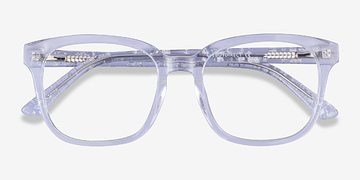 Clear Silver Zesty -  Acétate Lunettes de vue