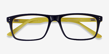 Navy Yellow Maestro -  Acétate Lunettes de vue