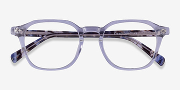 Clear Purple Floral Hopkins -  Acétate Lunettes de vue