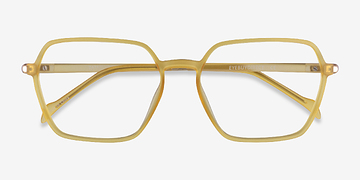 Clear Yellow Tatsu -  Plastique Lunettes de vue