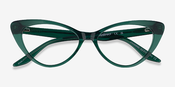 Crystal Green Vivienne -  Acétate Lunettes de vue