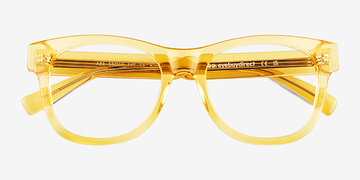 Clear Yellow Abe -  Acétate Lunettes de vue
