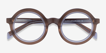 Clear Brown Ruckus -  Acétate Lunettes de vue