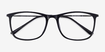 Noir Hurricane -  Classiques Plastique Lunettes de vue