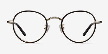 Brun Anywhere -  Vintage Métal Lunettes de vue