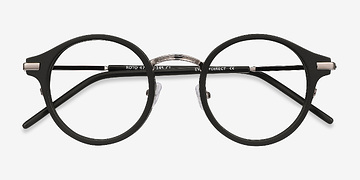 Noir Roto -  Mode Acetate, Metal Lunettes de vue