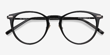 Noir Iris -  Légèreté Métal Lunettes de vue