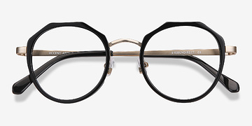 Noir Accent -  Acetate, Metal Lunettes de vue