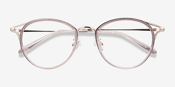 Rose Dazzle -  Légèreté Acetate, Metal Lunettes de vue