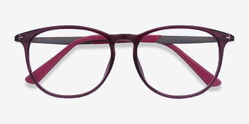 Violet Today -  Légèreté Plastic, Metal Lunettes de vue