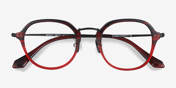 Red Striped Impact -  Légèreté Métal Lunettes de vue