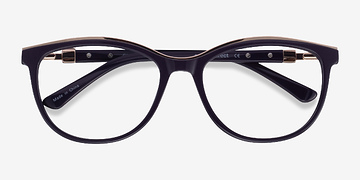 Violet Glam -  Acetate, Metal Lunettes de vue