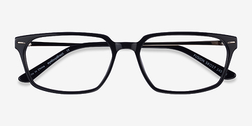 Black Silver Fusion -  Métal Lunettes de vue