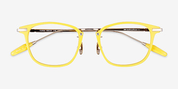 Jaune Terra -  Métal Lunettes de vue