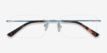 Bleu Evolve -  Légèreté Métal Lunettes de vue