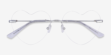 Glitter Silver Spark -  Métal Lunettes de vue
