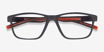 Gray Orange Base -  Plastique Lunettes de vue