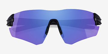 Noir Tourney -  Plastique Lunettes de soleil