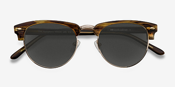 Brown Golden The Hamptons -  Vintage Acetate, Metal Lunettes de soleil